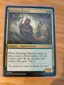 MTG Vinereap Mentor 0238 Bloomburrow M/NM Free UK P&P - Image 1