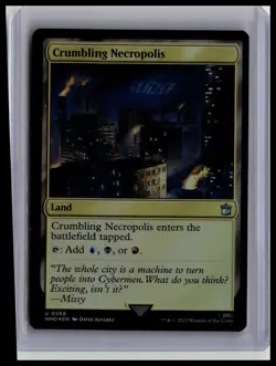 Universes Beyond: Doctor Who #268 Crumbling Necropolis Foil - Image 1