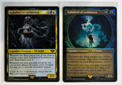 MTG - LTR - Galadriel of Lothlorien - Rare 0206 & Showcase Foil 0321 - Image 1