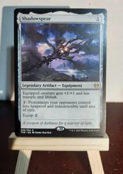 MTG Shadowspear Theros Beyond Death Rare LP X1 Magic The Gathering - Image 1