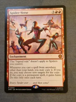Spider-Verse (M) #93 Marvel's Spider-Man MTG NM - Image 1