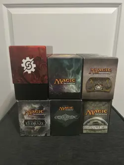 MTG Bundle Fat Pack Empty Deck Boxes 6 Total All From Different Sets - Image 2