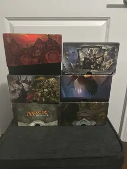 MTG Bundle Fat Pack Empty Deck Boxes 6 Total All From Different Sets - Image 4