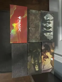 MTG Bundle Fat Pack Empty Deck Boxes 6 Total All From Different Sets - Image 5