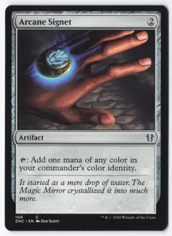 Arcane Signet C Commander: Zendikar Rising 106 NM - Image 1