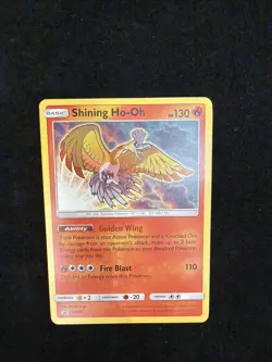 Pokemon TCG Shining Ho-Oh SM Black Star Promo SM70 Promo - Image 1