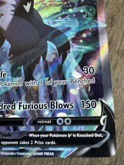 Pokemon TCG Rapid Strike Urshifu V 153/163 Battle Styles Full Alternate Art 2021 - Image 4