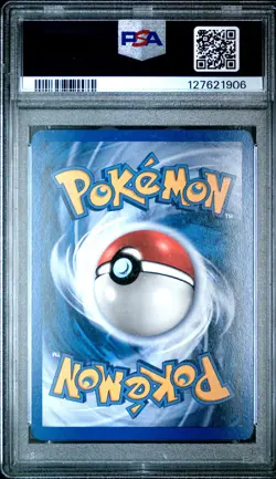 2002 POKEMON LEGEND COLL #95 SQUIRTLE-REVERSE FOIL PSA 8 - Image 2