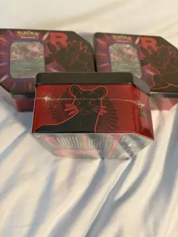 Pokemon Destined Rivals Team Rockets Nidoking EX Tin - FACTORY SEALED! - Image 5