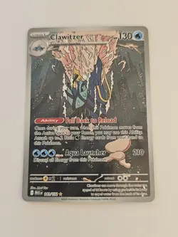 Clawitzer 141/132 Me01: Mega Evolution Holo Pokemon TCG - Image 1
