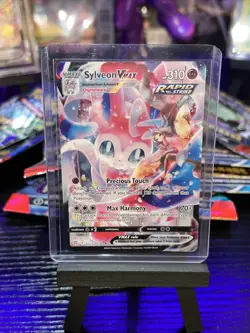 Pokemon TCG Sylveon VMAX TG15/TG30 Brilliant Stars Holo NM/M! - Image 1