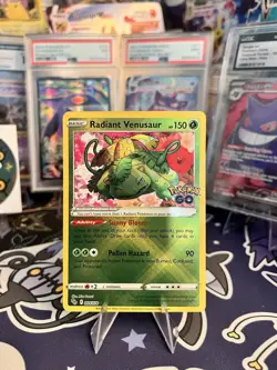 Radiant Venusaur 004/078 Pokemon GO Holo - Image 1