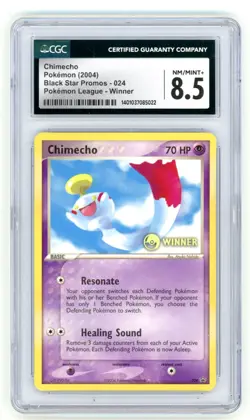 Pokemon Chimecho Winner Promo #024 CGC 8.5 NM/Mint+ - Image 1