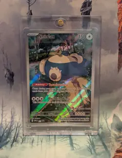 Scarlet and Violet 151 Snorlax Pokemon Center ETB Stamped Promo - Image 2