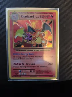Pokemon TCG Charizard EX XY Evolutions Holo Rare Ungraded Mint - Image 1