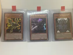 YU-GI-OH! Jump Slifer the Sky Dragon, Winged Dragon of Ra, Obelisk the Tormentor - Image 1