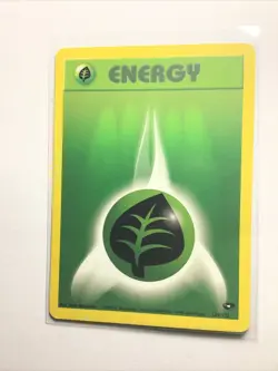 GRASS ENERGY - 129/132 - Gym Challenge - Pokemon Card - PL - Image 1