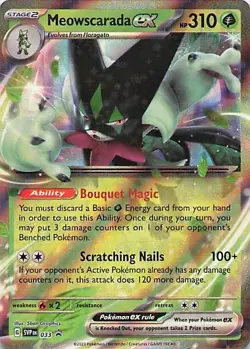 Meowscarada ex Promo SV: Scarlet & Violet Promo Cards 033 NM - Image 1