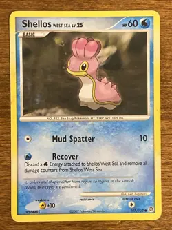 Shellos West Sea - Secret Wonders - 107/132 - Pokemon TCG Card - Image 1