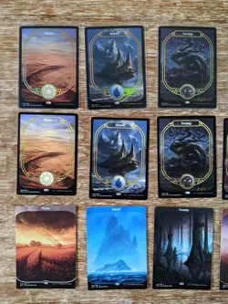MTG 15 Lands/Mana Cards from Unsanctioned & Unstable 5 FOILS NM/Mint Condition - Image 2