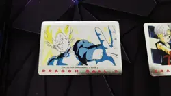 Carte Dragon Ball Z Serie Part 2 n 1 card DBZ argent Silver Panini Vegeta - Image 1