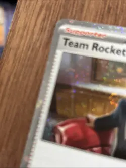 Team Rocket's Giovanni Cosmos Holo 174/182 Miscellaneous Cards Double Swirl - Image 3