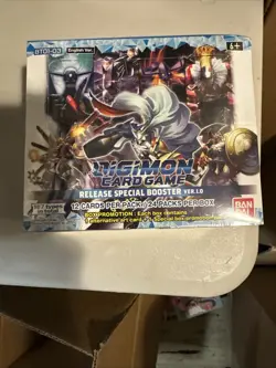 Bandai Digimon Card Game BT01-03 Release Special Booster Ver.1 Booster Box 811039034320 - Image 1
