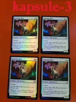 4x Splendor Mare | FOIL | Ikoria Lair of Behemoths | MTG Magic Cards - Image 1