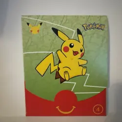 1x Pokemon McDonalds 25th Anniversary Special Promo Card Pack Sealed #4 - Image 1