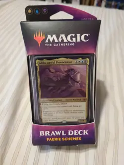 MTG Magic Faerie Schemes 60-card Brawl Deck Throne of Eldraine Factory Sealed - Image 1