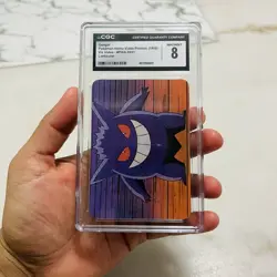 CGC NM / MINT 8 - Gengar Pioneer Viz Video PIKA-0031 Lenticular Pokemon Card - Image 1