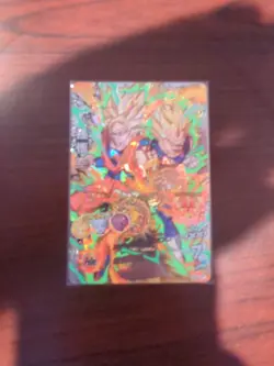 Dragon Ball Heroes card Son Goku (Vegeta) HGD4-CP1 CP Holo JAPANESE - Image 2
