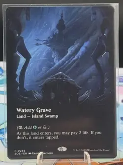 MTG, Watery Grave (Borderless) 286 NM Edge of Eternities Regular - Image 1