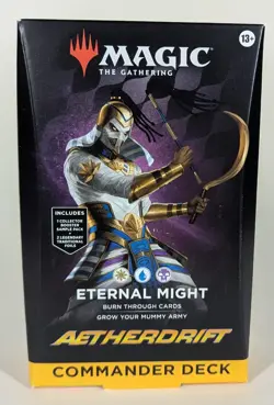 MTG Aetherdrift - Eternal Might Commander Deck | Precon | Magic | DRC | Zombies - Image 1