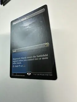 MTG TCG Shipwreck Marsh (Borderless) Land Innistrad: Midnight Hunt Regular - Image 2