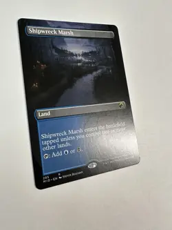 MTG TCG Shipwreck Marsh (Borderless) Land Innistrad: Midnight Hunt Regular - Image 3