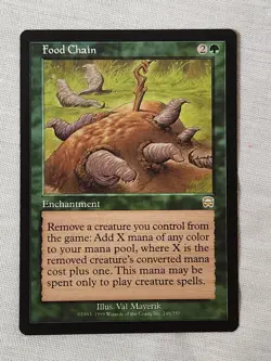 NM Food Chain Mercadian Masques Mtg Magic the Gathering - Image 1