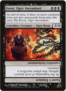 1 x Kuon, Ogre Ascendant - Saviors of Kamigawa - LP - MTG - EOF - Image 1