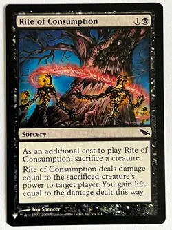 Rite of Consumption x1 1x Mystery Booster 2 NM MTG - Image 1