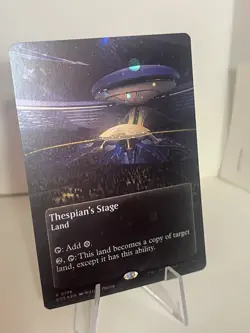 1x - Thespian's Stage - GALAXY FOIL BORDERLESS #179 - Stellar Sights - NM MTG - Image 3