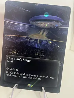 1x - Thespian's Stage - GALAXY FOIL BORDERLESS #179 - Stellar Sights - NM MTG - Image 4