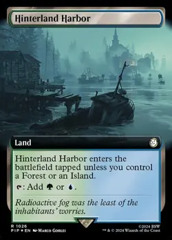 Hinterland Harbor Extended Art Foil - Fallout MTG-NM - Image 1