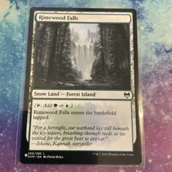 Rimewood Falls (REGULAR) x1 - MTG The List PLST #KHM-266 - Image 1
