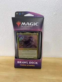 MTG Throne of Eldraine - Brawl Deck "Faerie Schemes" Magic the Gathering SEALED 630509829798 - Image 1
