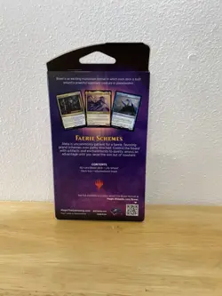MTG Throne of Eldraine - Brawl Deck "Faerie Schemes" Magic the Gathering SEALED 630509829798 - Image 2