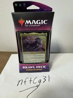 MTG Throne of Eldraine - Brawl Deck "Faerie Schemes" Magic the Gathering SEALED 630509829798 - Image 1