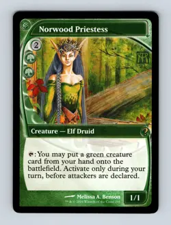 Norwood Priestess (Future Sight) Mystery Booster 2 Non-Foil MTG NM - Image 1