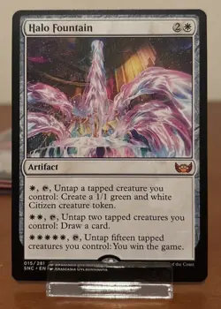 Halo Fountain -Mythic Rare -Streets of New Capenna (SNC)-MTG Magic the Gathering - Image 1