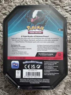 Pokemon TCG Triple Whammy Back Issue Collector Tin (Set of 3) Factory Sealed. - Image 3