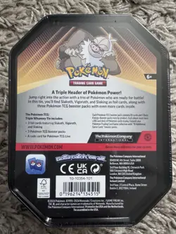 Pokemon TCG Triple Whammy Back Issue Collector Tin (Set of 3) Factory Sealed. - Image 4